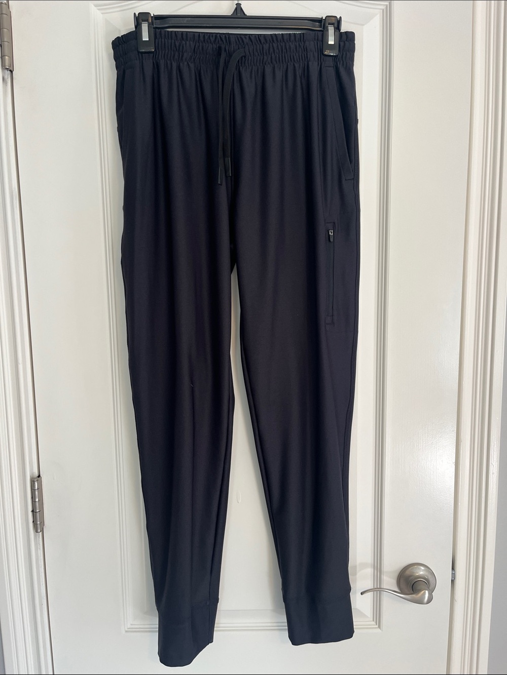 Old Navy Black Men’s Athletic Joggers with Zip Pocket